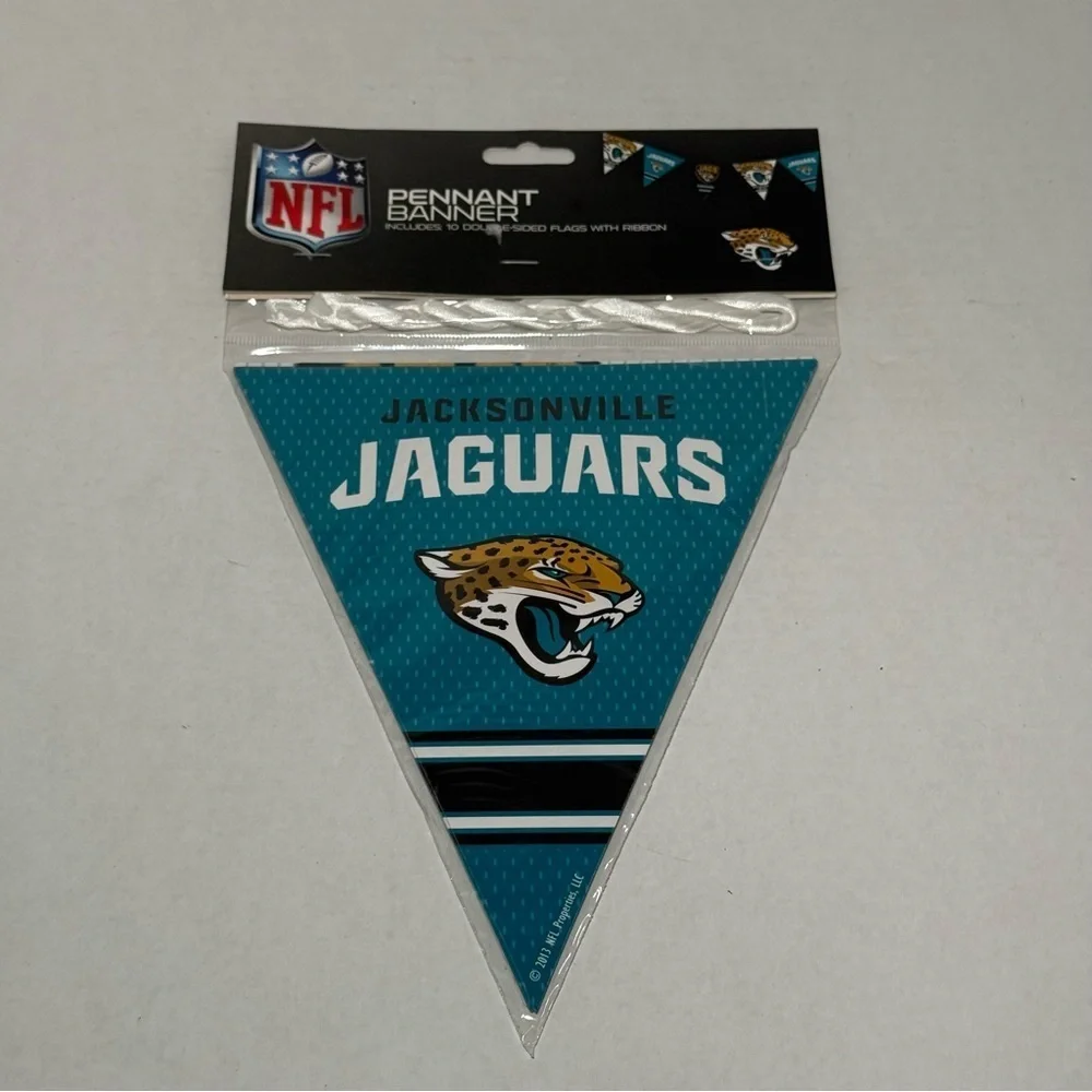 Jacksonville Jaguars Pennant Banner